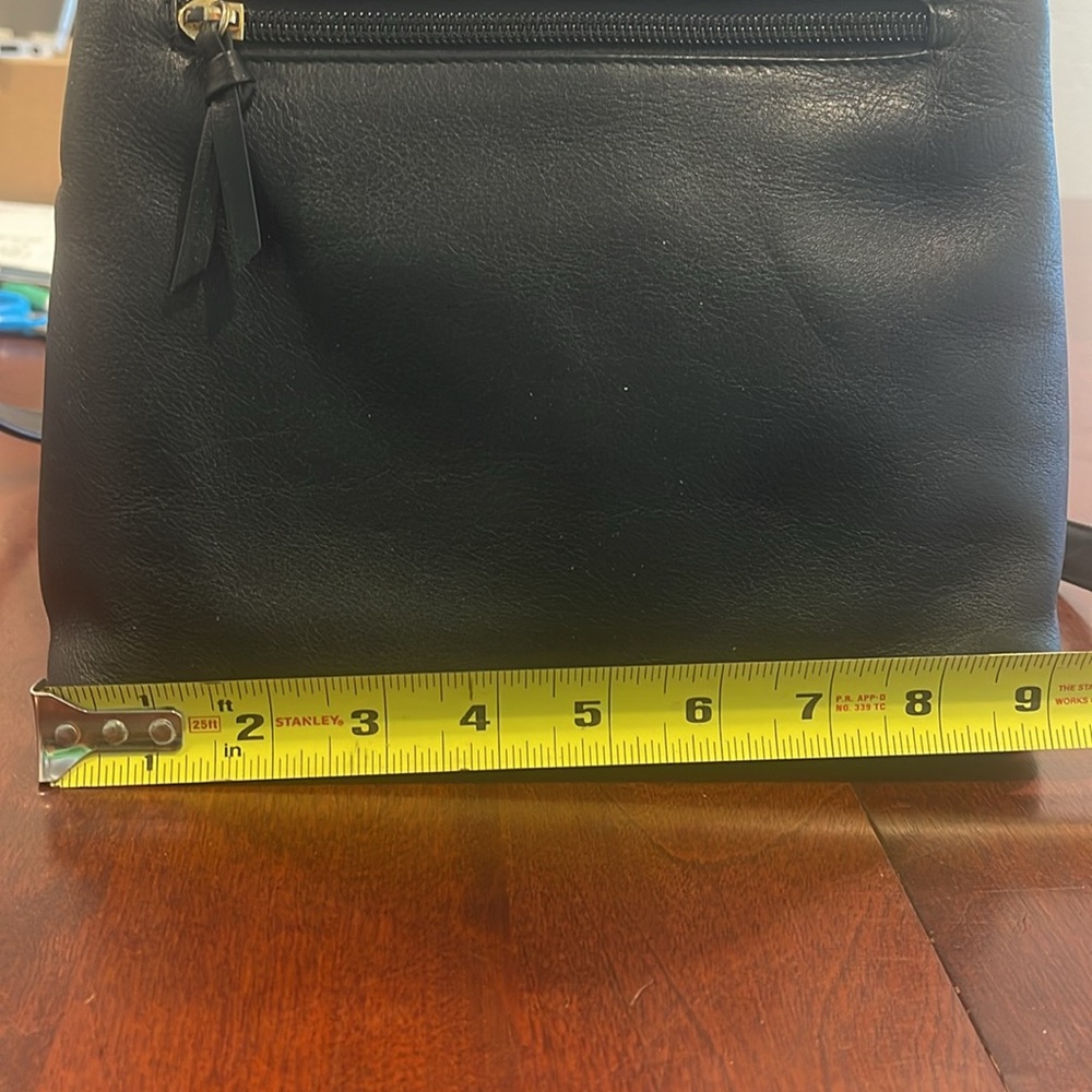 Vintage Paloma Picasso Black Leather Shoulder Bag - Picture 9 of 12